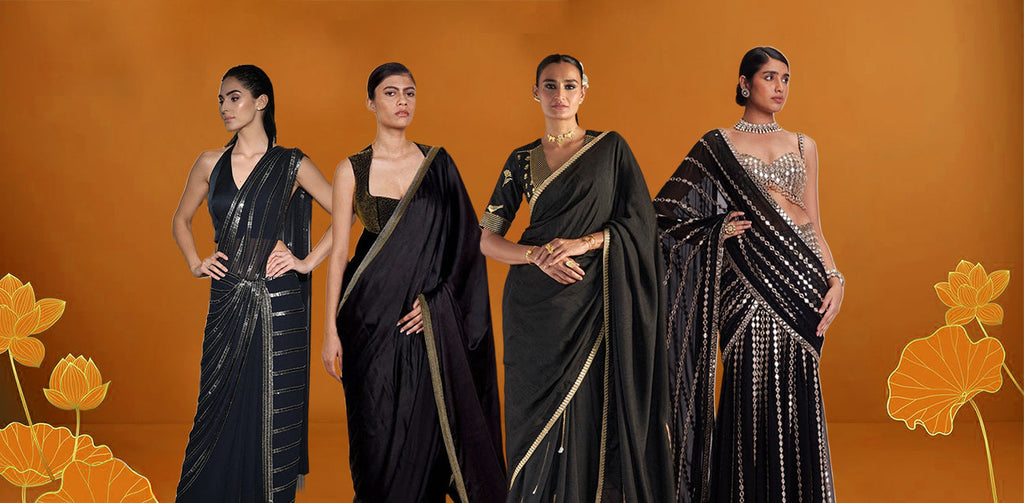 Latest Partywear Sarees & Blouse Designs You Need to Try
