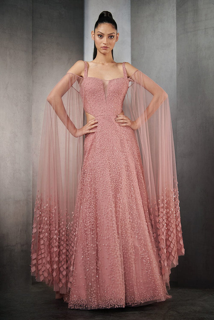 CELESTIAL ROSE PINK GOWN